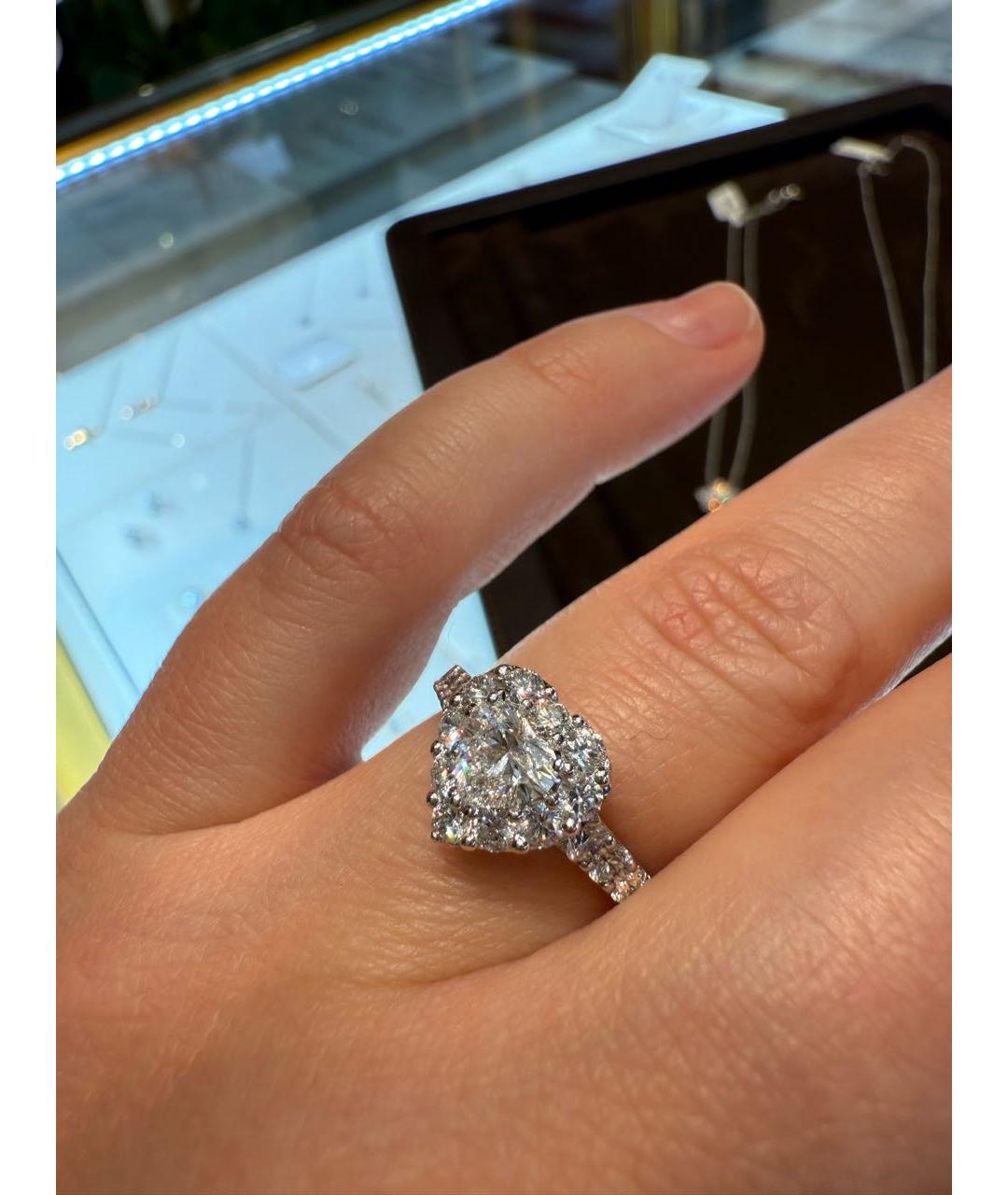 GRAFF Серебряное кольцо из белого золота, фото 6