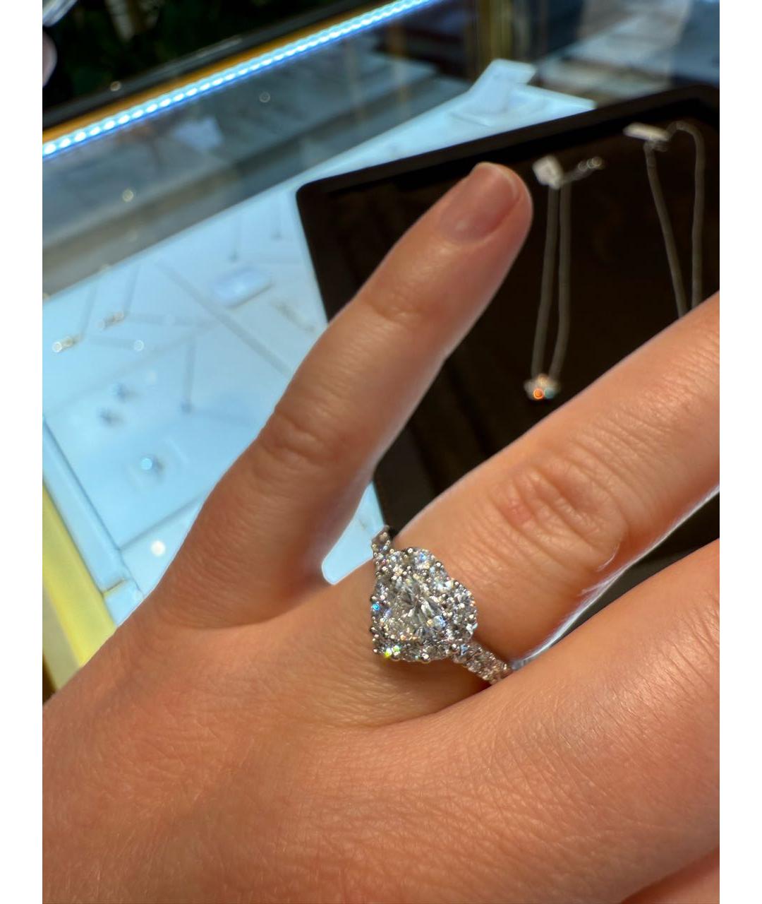 GRAFF Серебряное кольцо из белого золота, фото 7