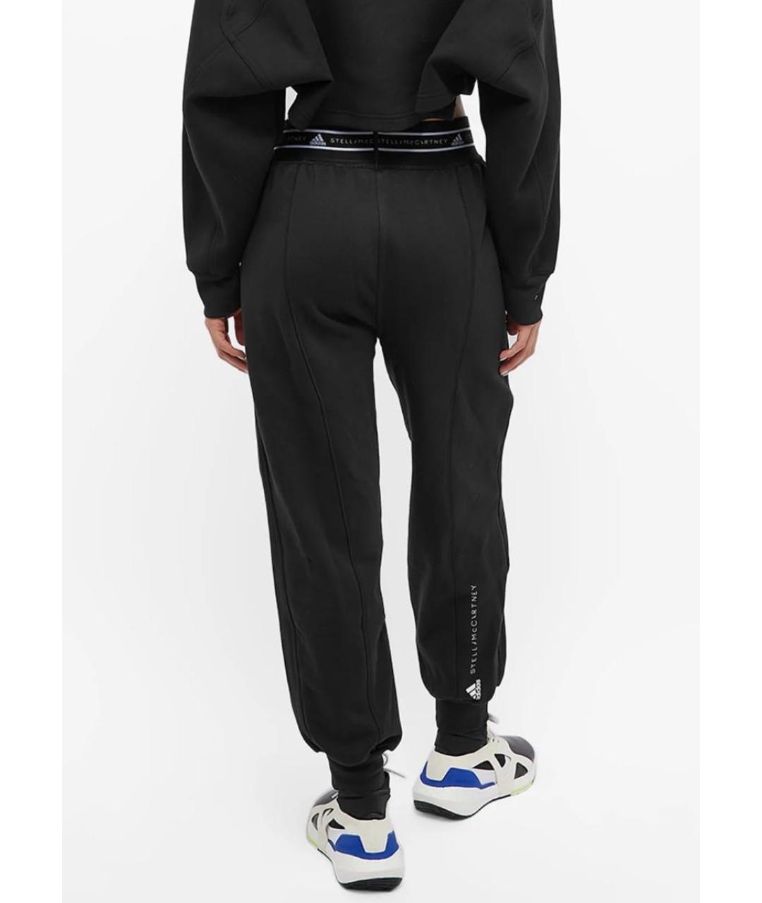 ADIDAS BY STELLA MCCARTNEY Черные хлопковые спортивные брюки и шорты, фото 8