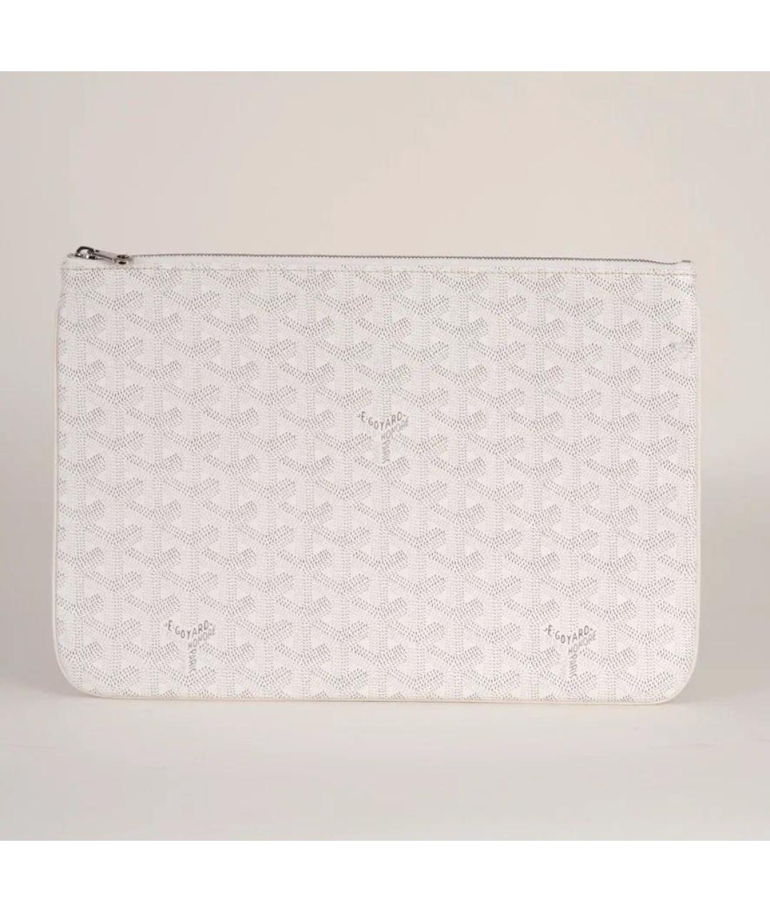 GOYARD Белая папка для документов, фото 9