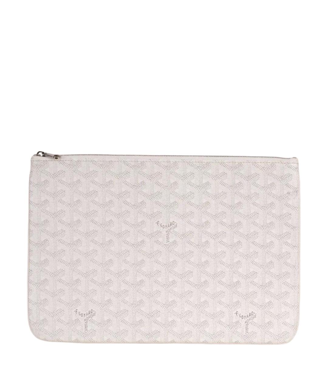 GOYARD Белая папка для документов, фото 1