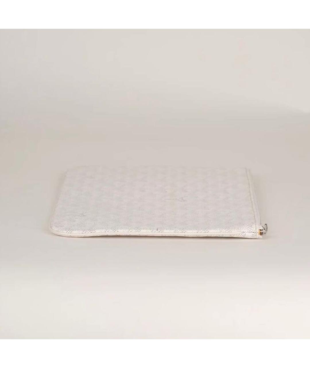 GOYARD Белая папка для документов, фото 3