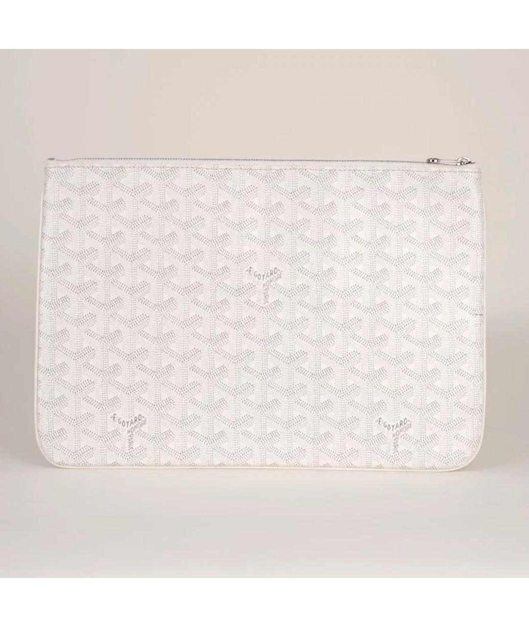 GOYARD Белая папка для документов, фото 2