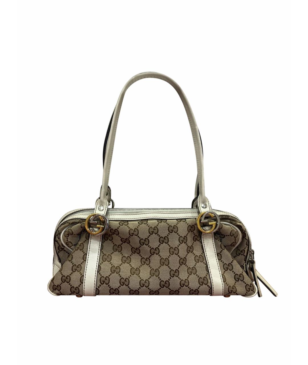 GUCCI Бежевая сумка тоут, фото 1