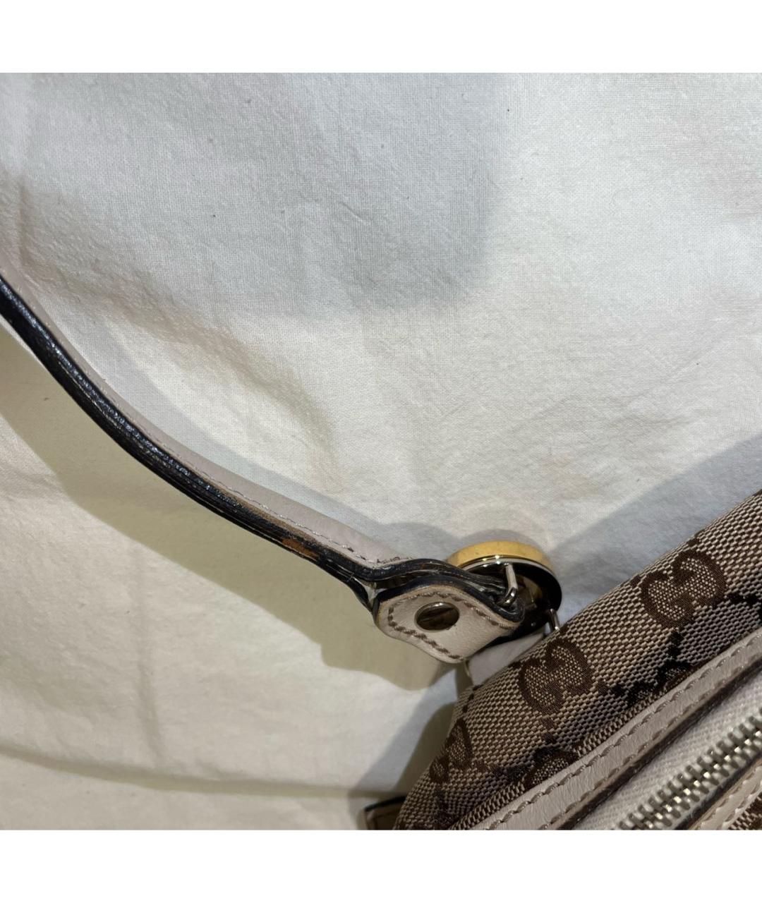 GUCCI Бежевая сумка тоут, фото 7
