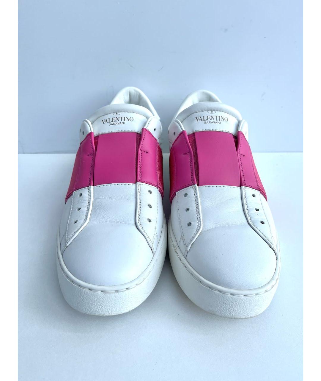 VALENTINO Мульти кожаные кеды, фото 3