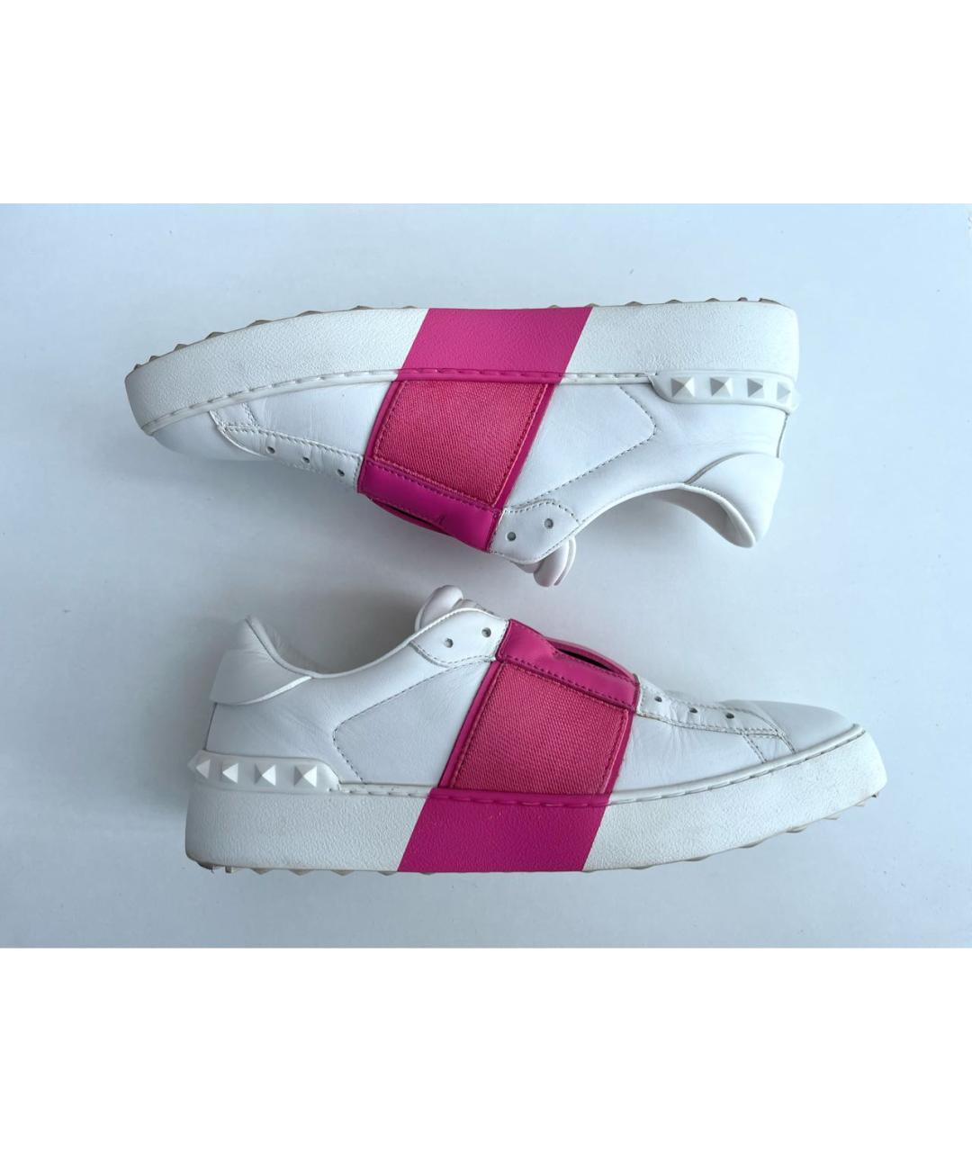 VALENTINO Мульти кожаные кеды, фото 9