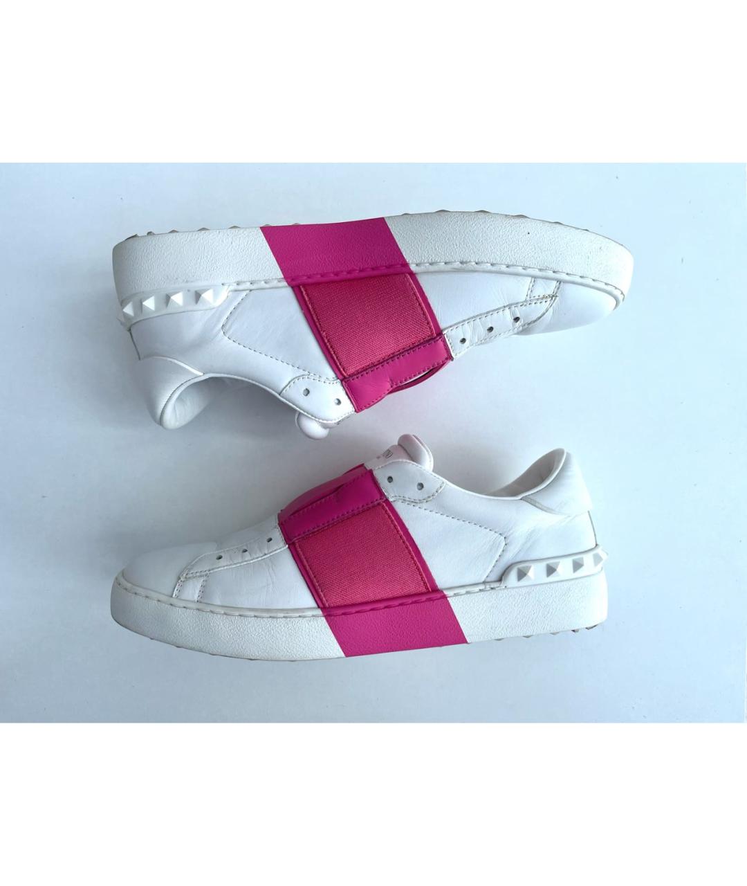 VALENTINO Мульти кожаные кеды, фото 2