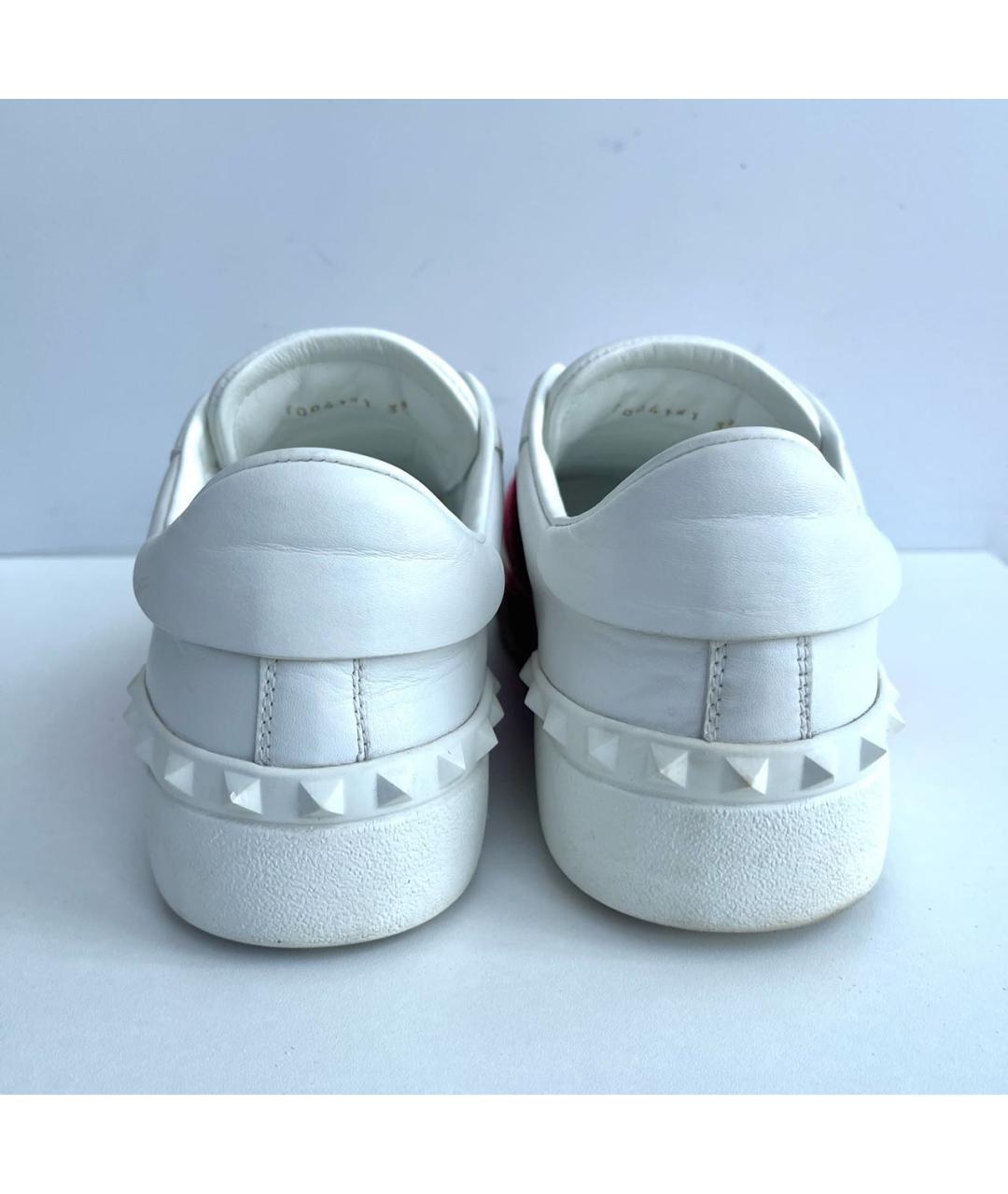 VALENTINO Мульти кожаные кеды, фото 4