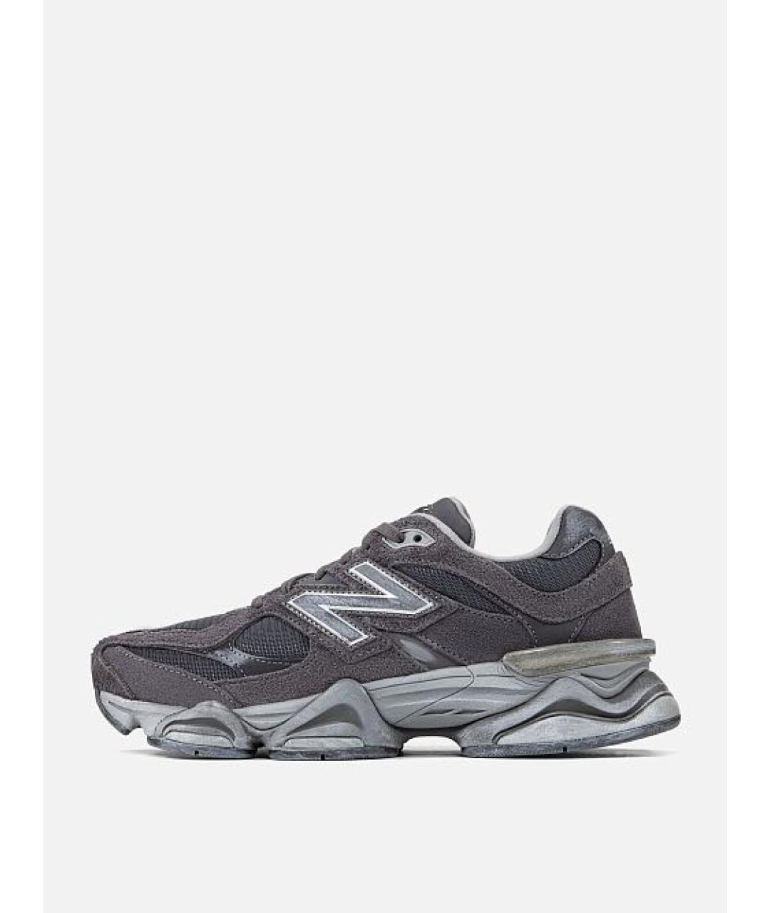 NEW BALANCE Серые замшевые кроссовки, фото 9