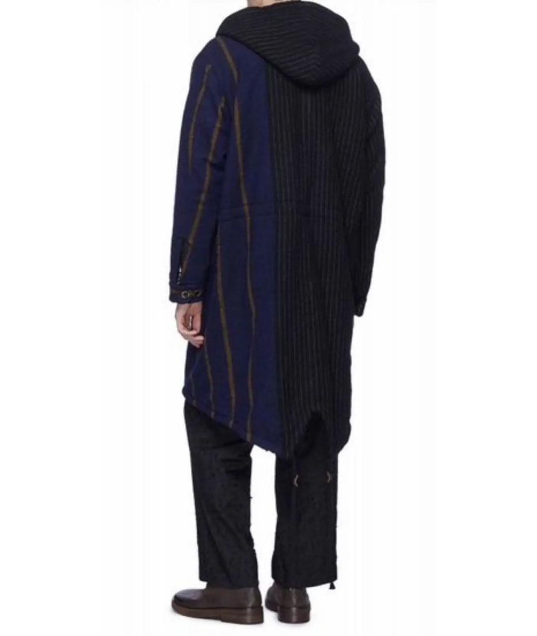 UMA WANG Черная шерстяная парка, фото 6