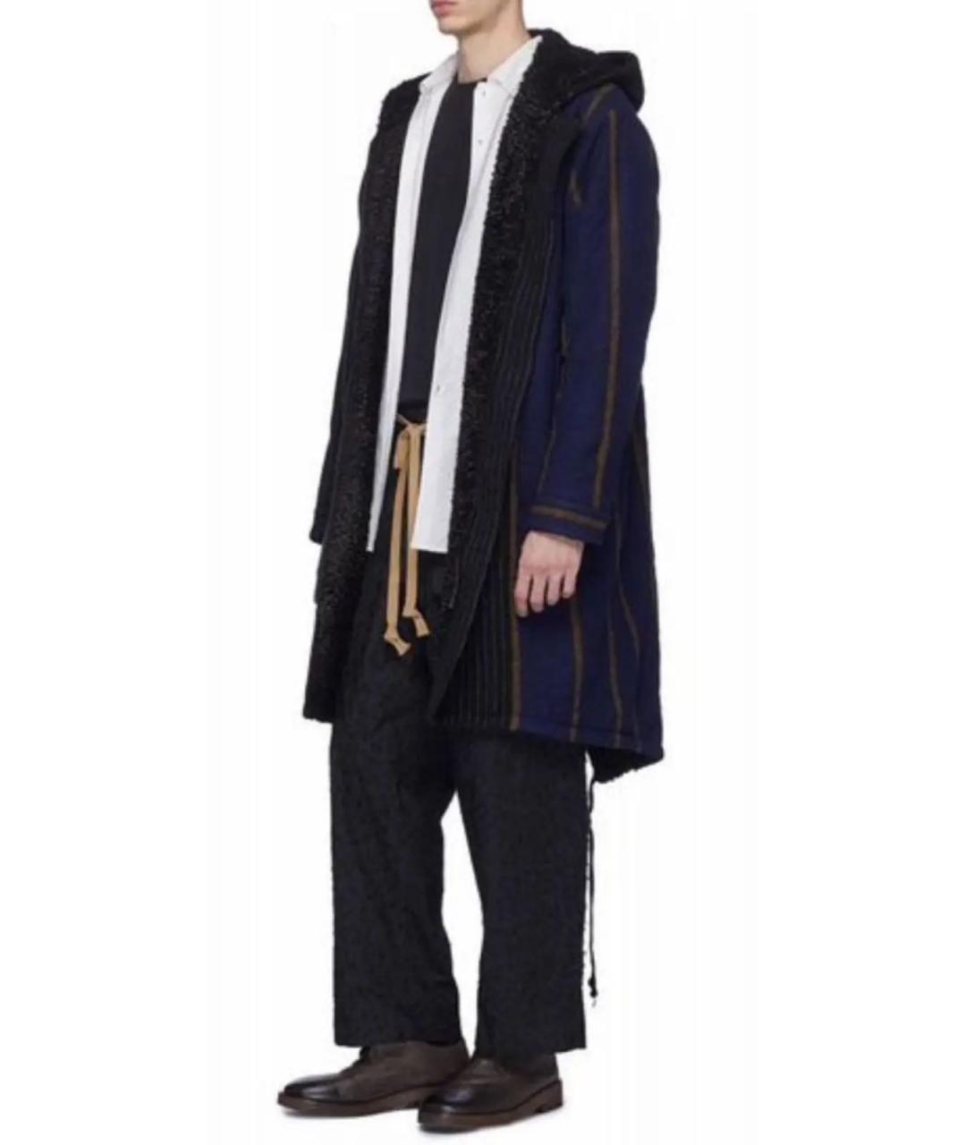 UMA WANG Черная шерстяная парка, фото 5