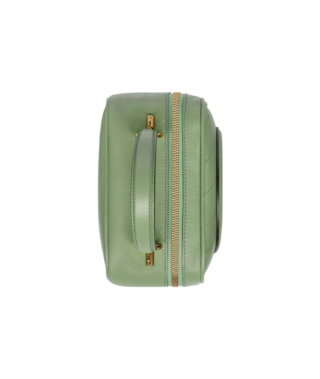 GUCCI Салатовая кожаная сумка через плечо, фото 5