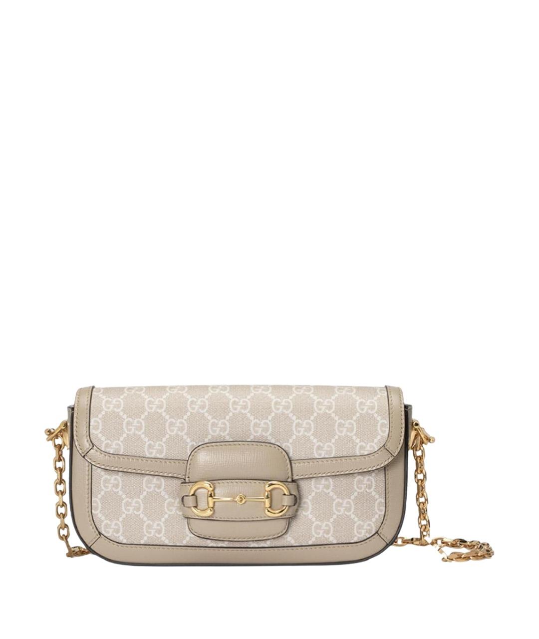 GUCCI Бежевая сумка через плечо, фото 1