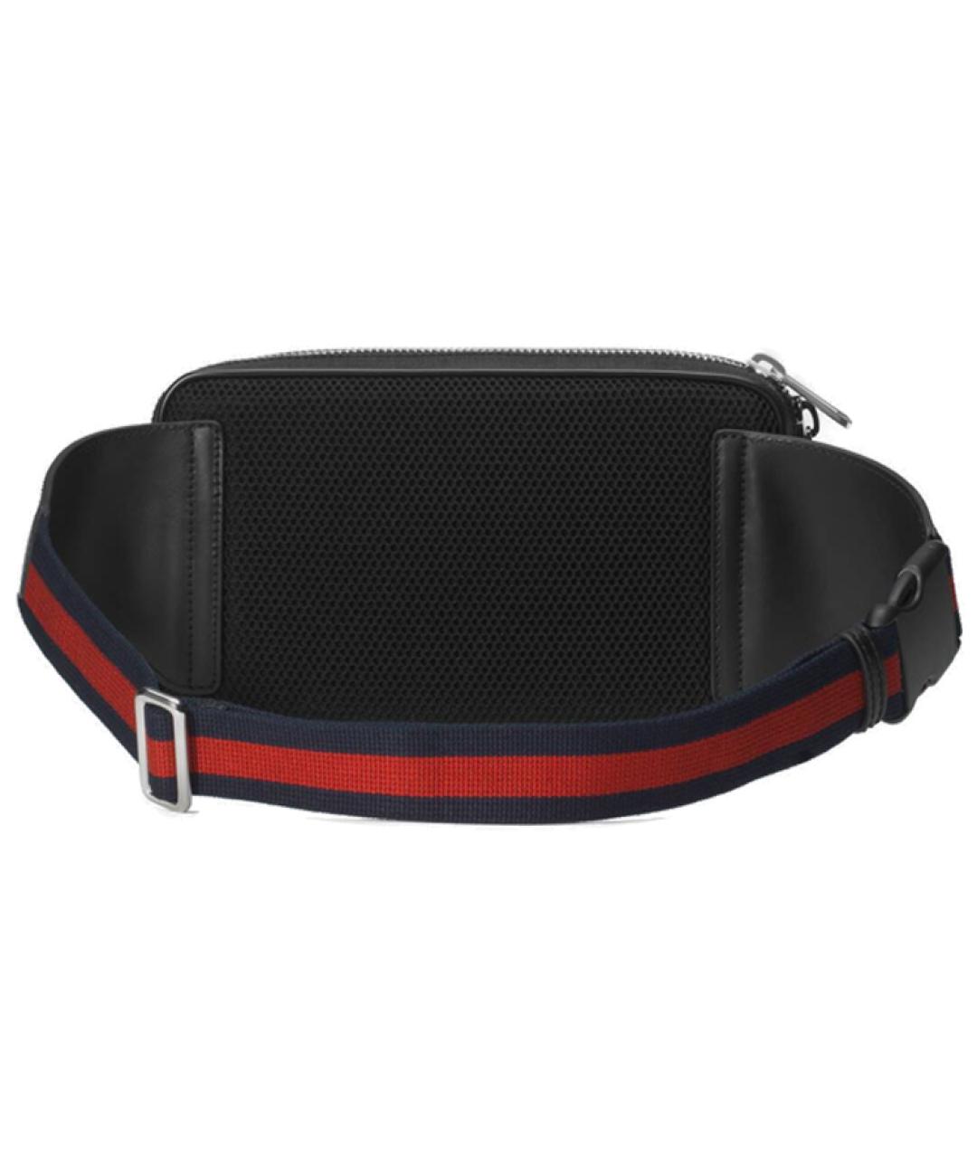GUCCI Черная поясная сумка, фото 4