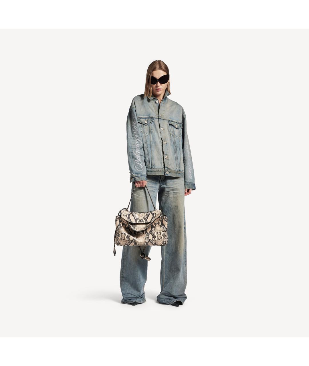 BALENCIAGA Мульти кожаная сумка тоут, фото 7