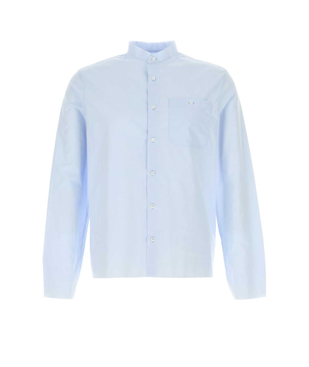 PRADA Голубая хлопковая кэжуал рубашка, фото 1