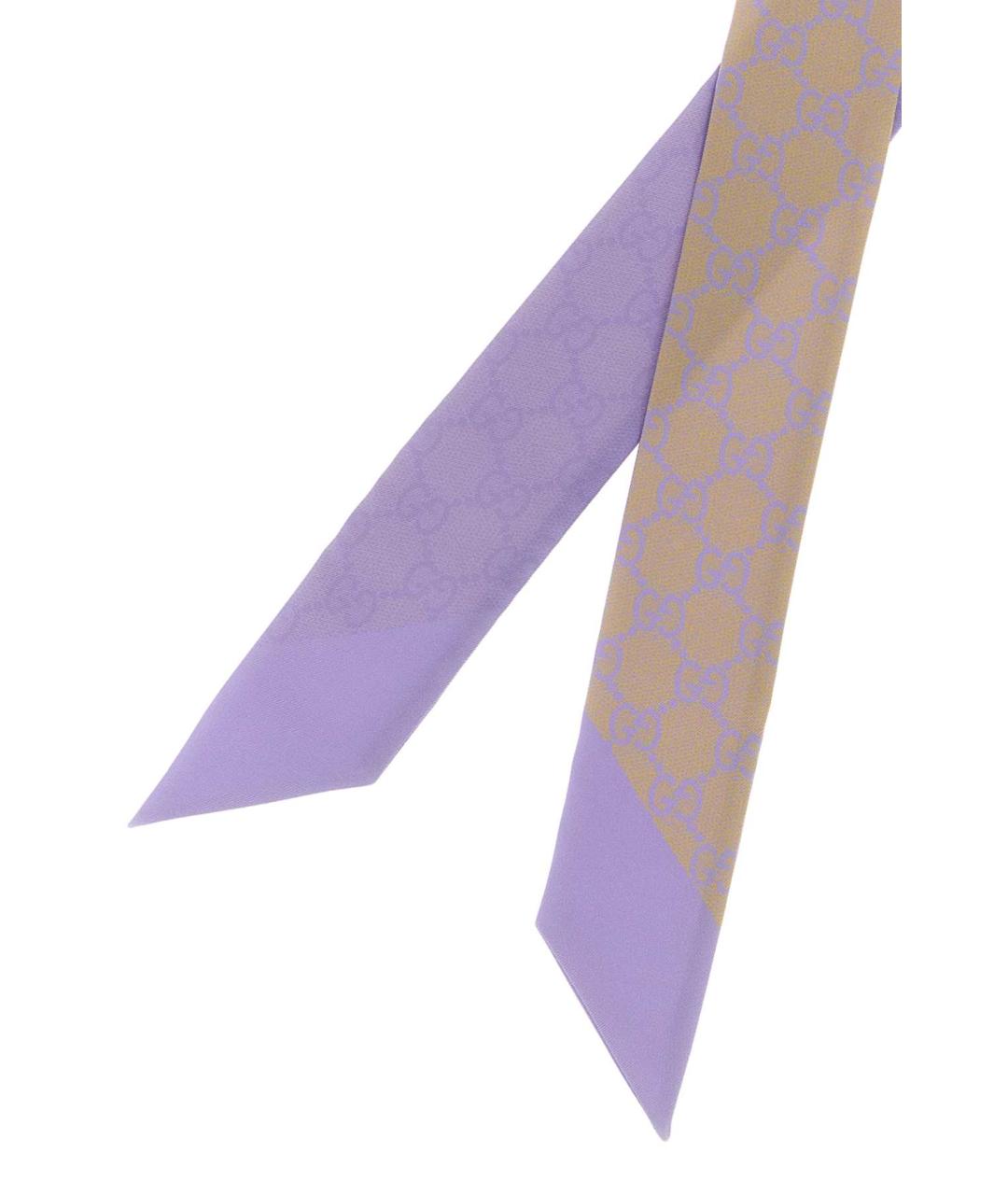 GUCCI Мульти шелковый шарф, фото 2