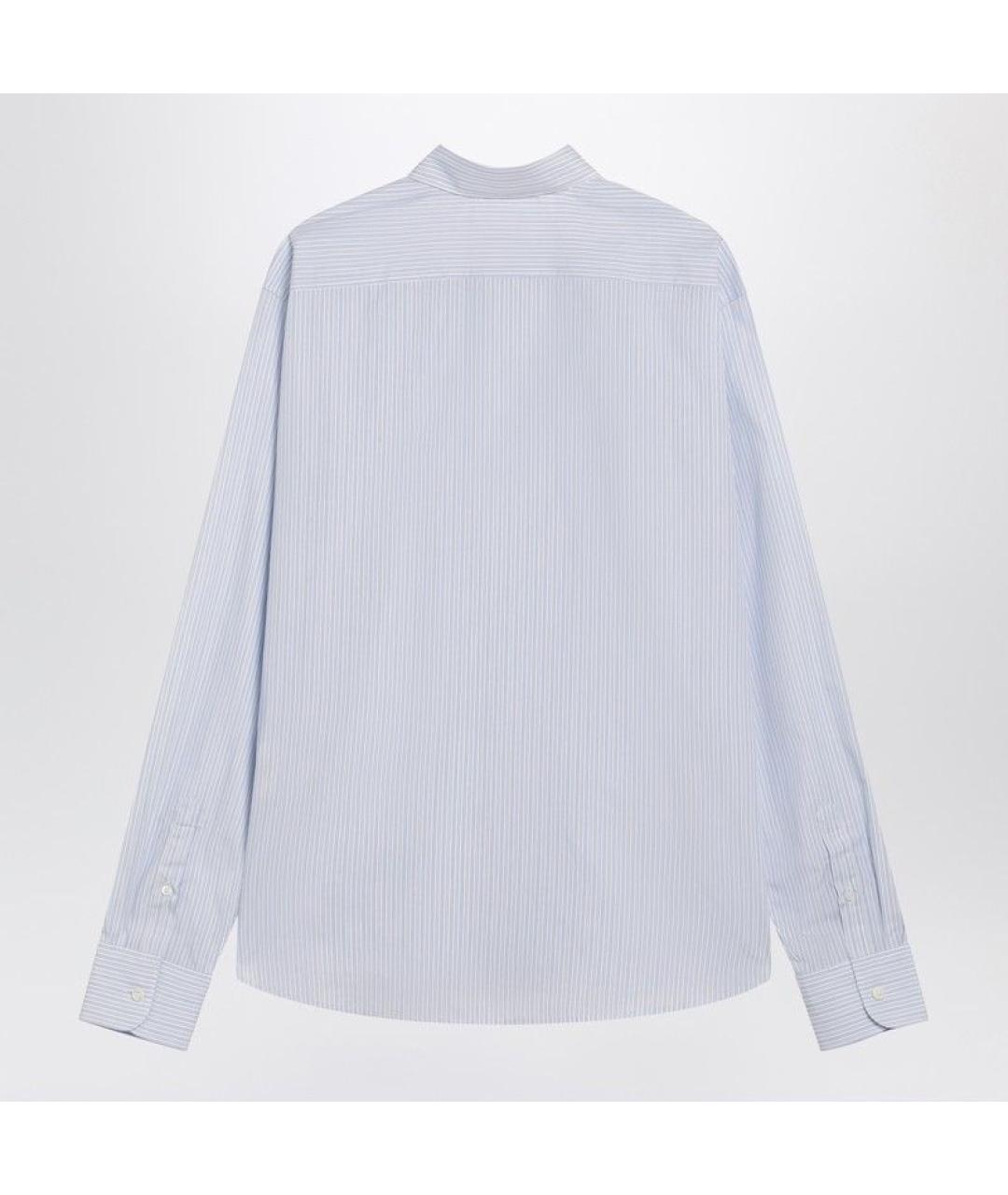 PRADA Голубая хлопковая кэжуал рубашка, фото 2