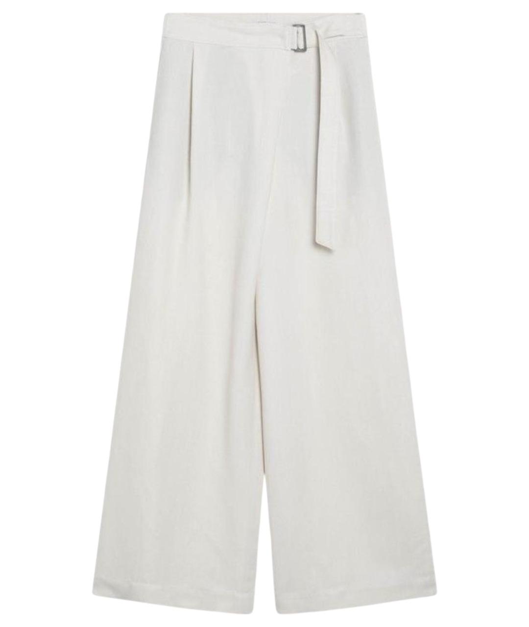 BRUNELLO CUCINELLI Белые брюки широкие, фото 1