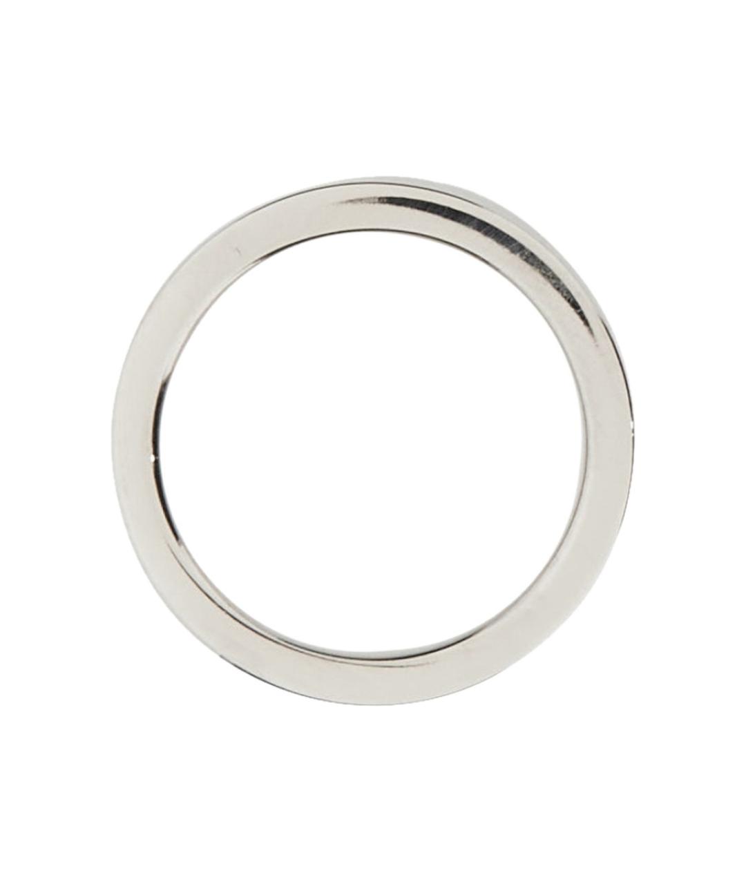 MM6 MAISON MARGIELA Серебряное металлическое кольцо, фото 3