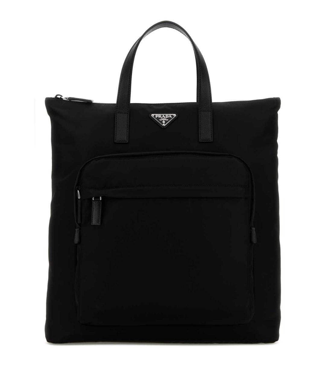 PRADA Черный бархатный рюкзак, фото 1