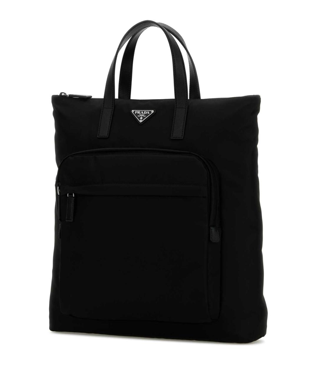 PRADA Черный бархатный рюкзак, фото 2