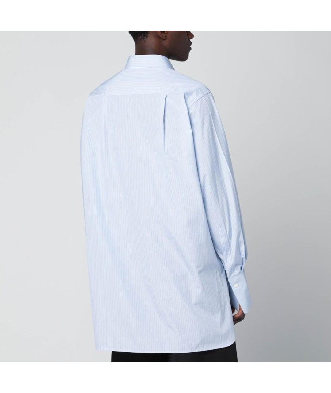 NAMACHEKO Голубая хлопковая кэжуал рубашка, фото 2