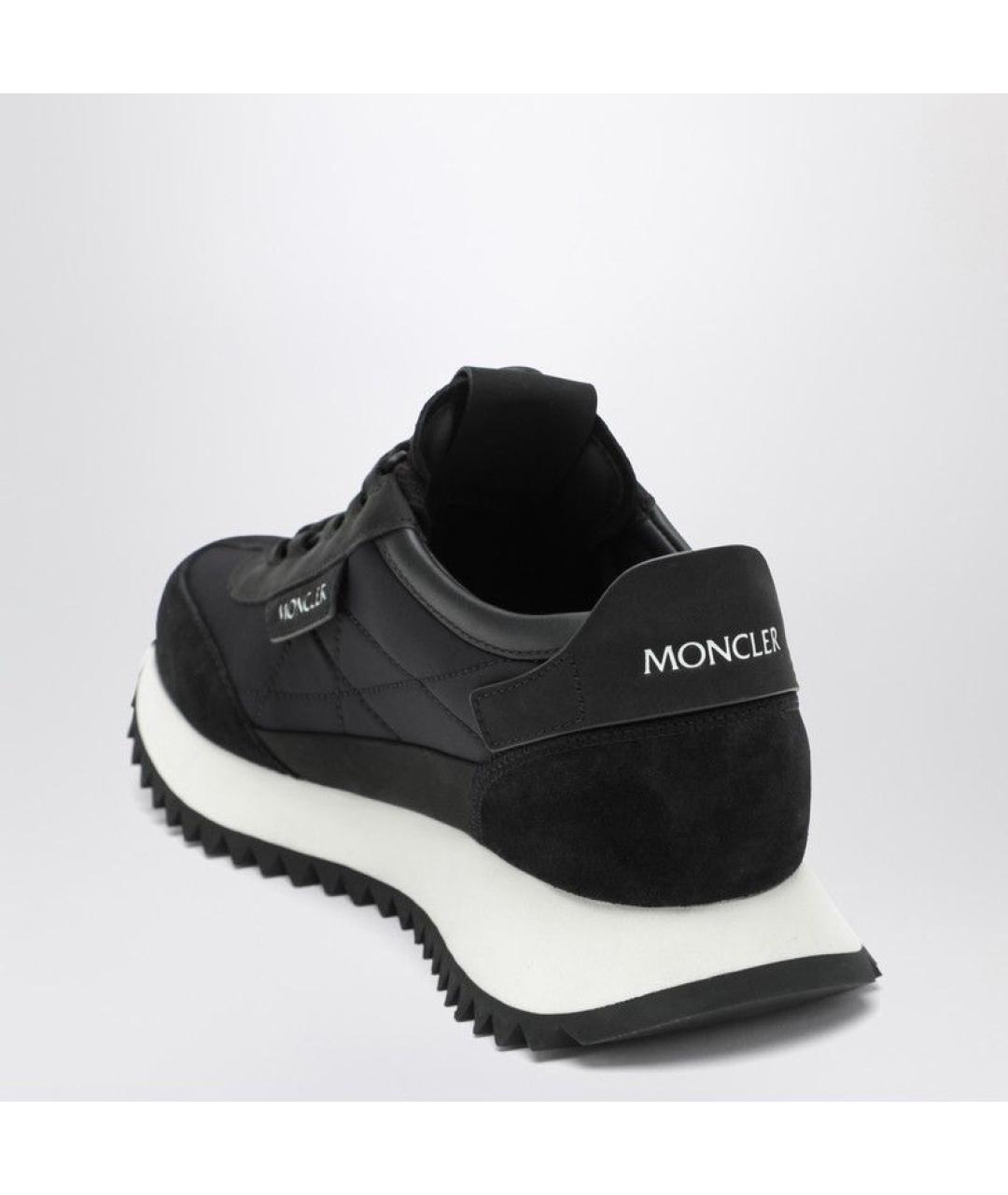 MONCLER Черные кроссовки, фото 2