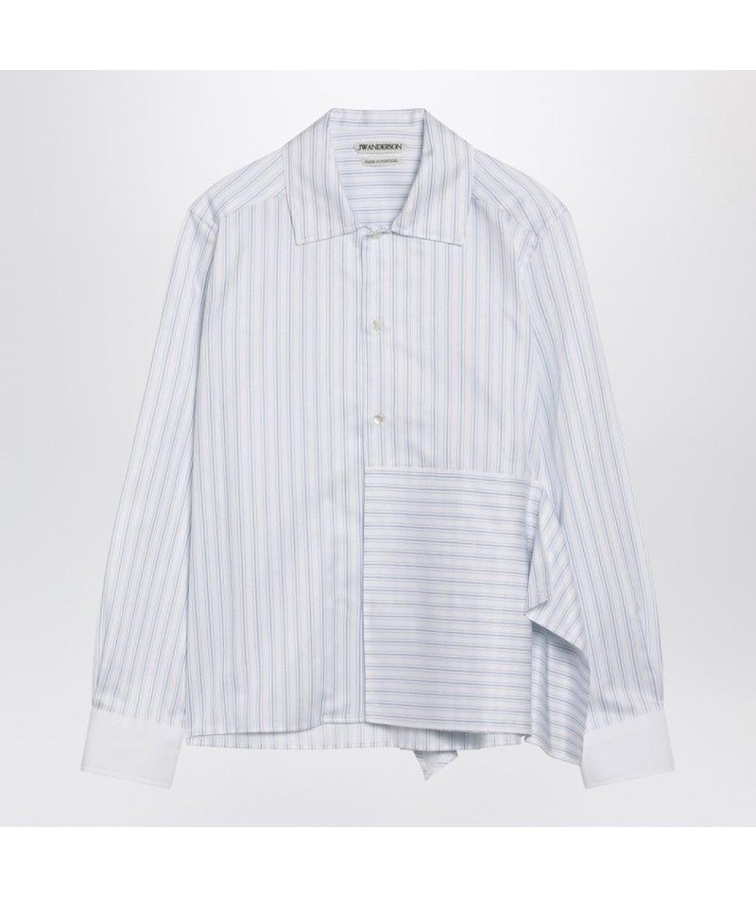 J.W.ANDERSON Белая хлопковая рубашка, фото 3
