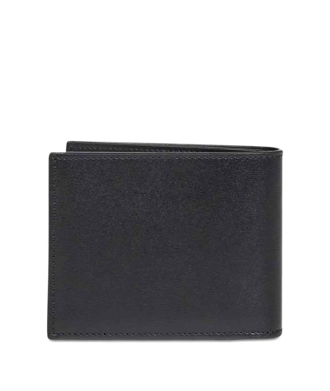 FENDI Черный кожаный кошелек, фото 2