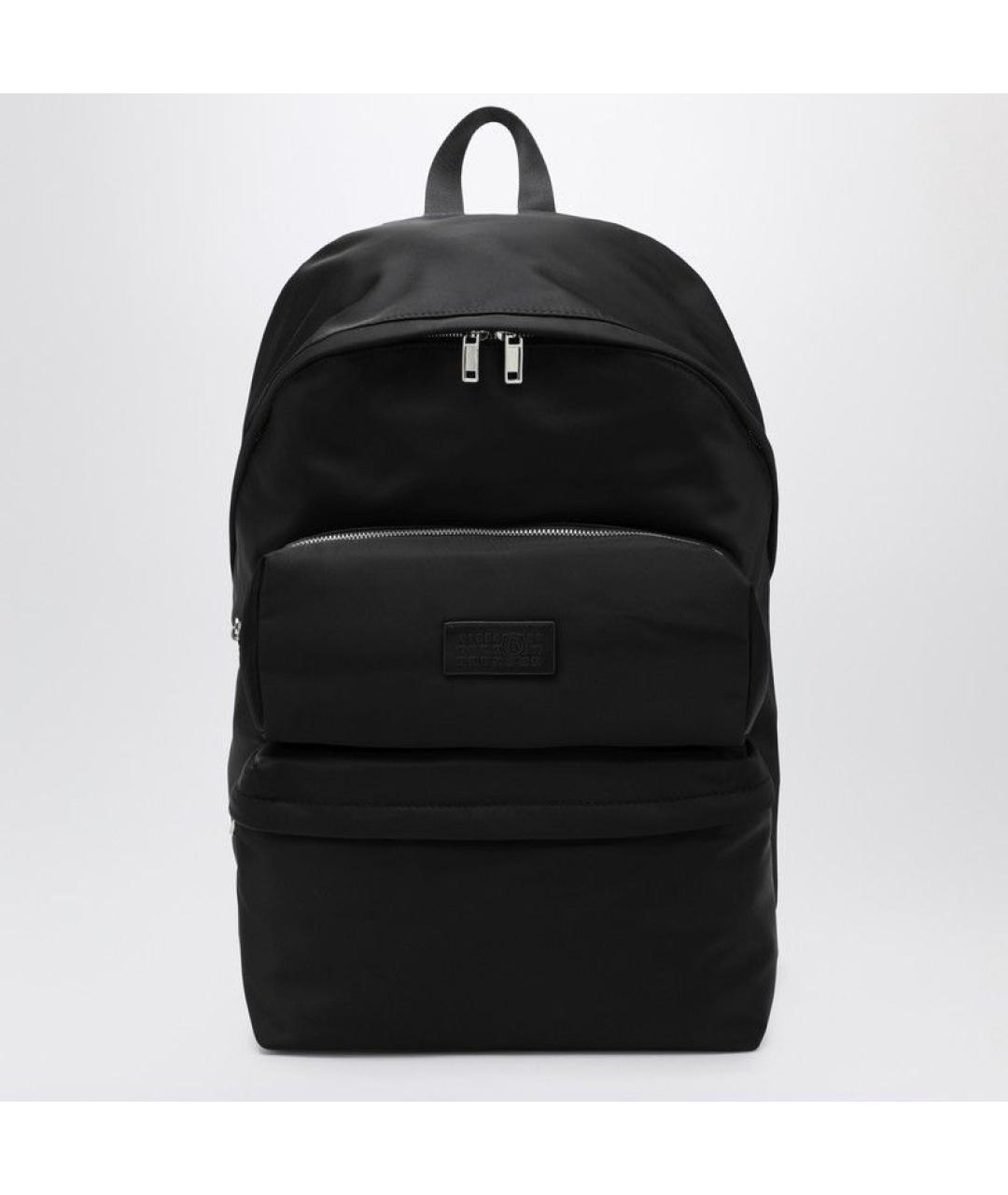 MM6 MAISON MARGIELA Черный синтетический рюкзак, фото 3