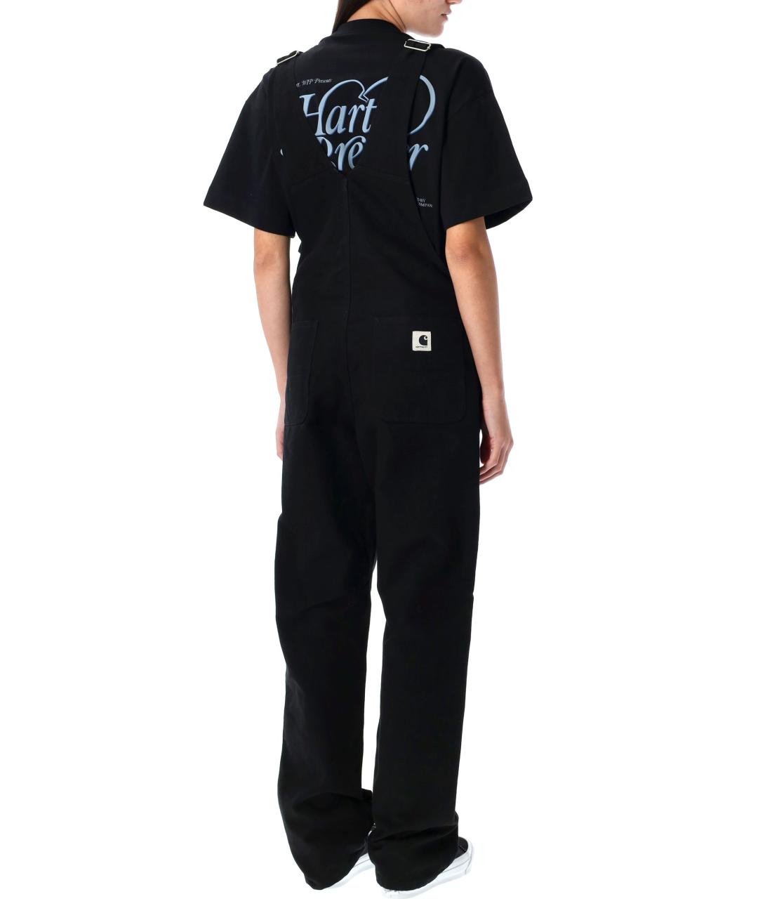 CARHARTT WIP Черный хлопковый комбинезон, фото 2