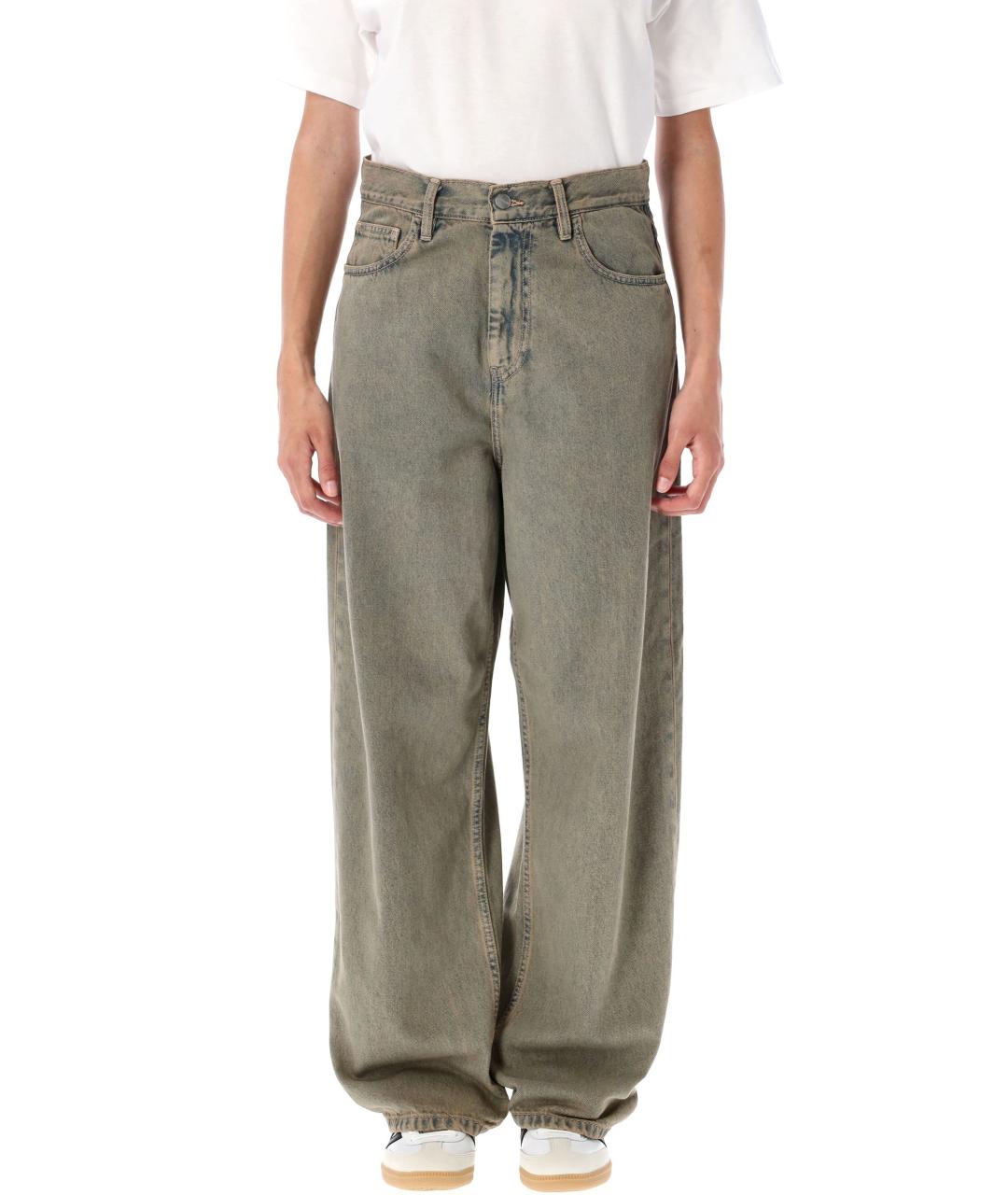 CARHARTT WIP Мульти хлопковые прямые брюки, фото 1