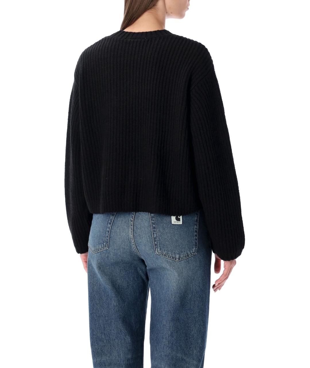 CARHARTT WIP Черный шерстяной джемпер / свитер, фото 2