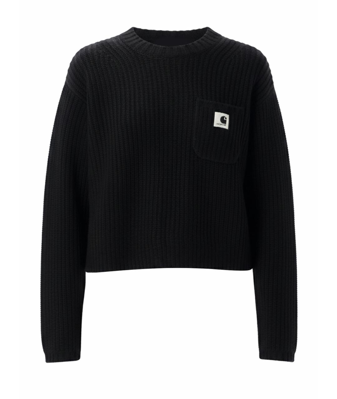 CARHARTT WIP Черный шерстяной джемпер / свитер, фото 1