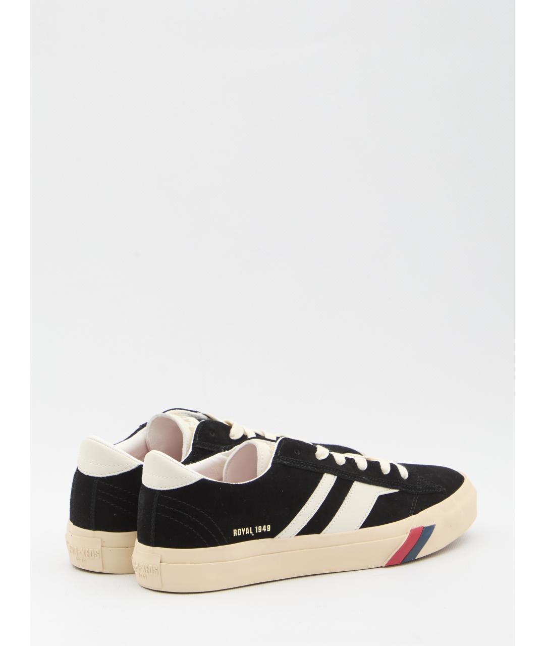 PRO-KEDS Черные кожаные низкие кроссовки / кеды, фото 3