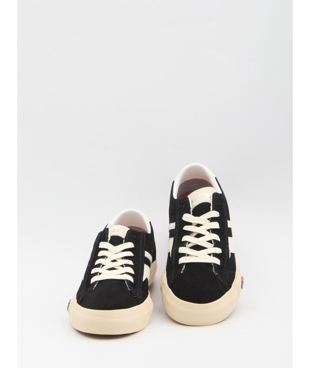 PRO-KEDS Черные кожаные низкие кроссовки / кеды, фото 5