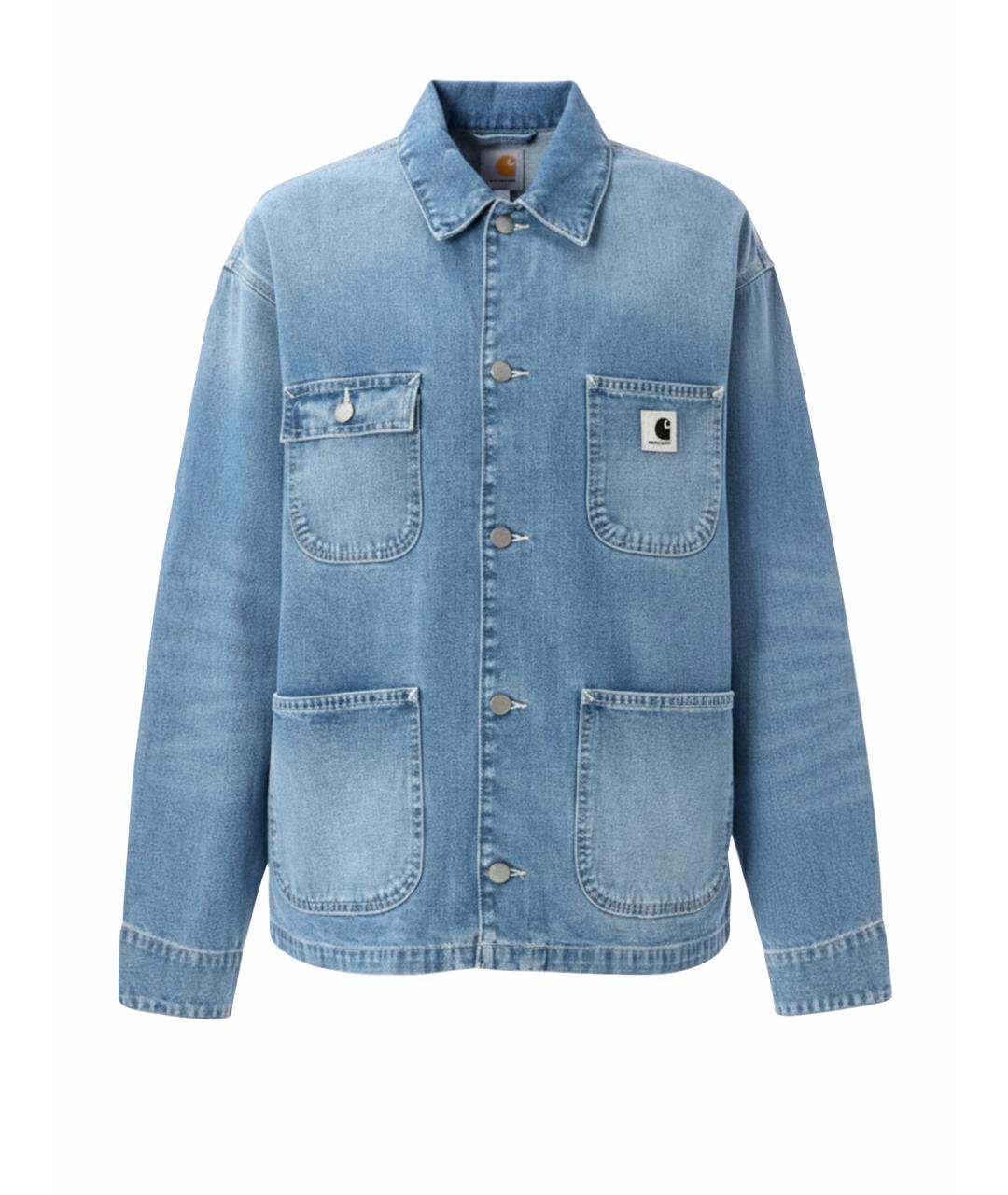 CARHARTT WIP Синяя хлопковая куртка, фото 1