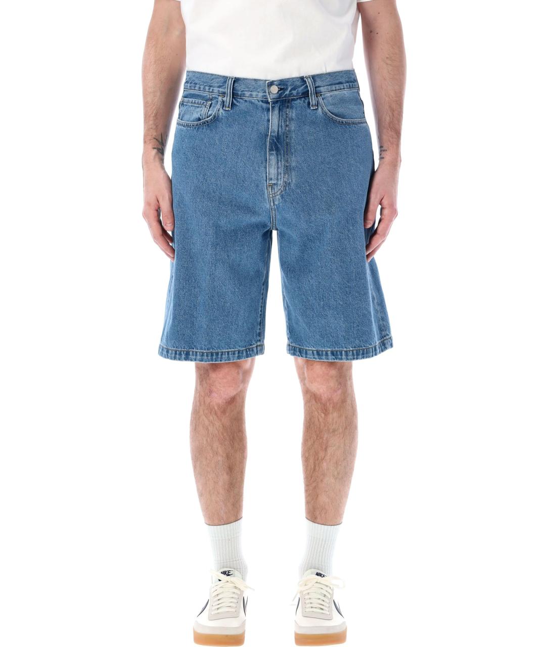 CARHARTT WIP Синие хлопковые шорты, фото 6