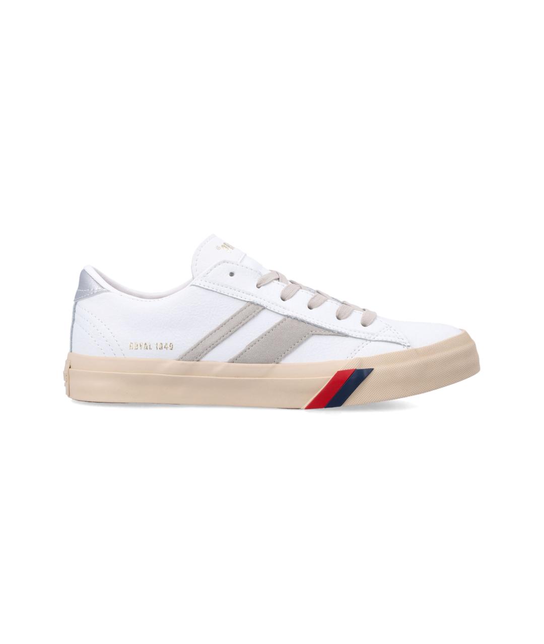 PRO-KEDS Белые кожаные низкие кроссовки / кеды, фото 1