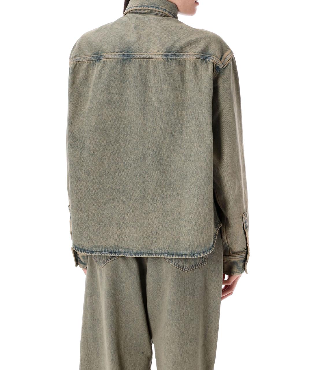 CARHARTT WIP Синяя хлопковая куртка, фото 2