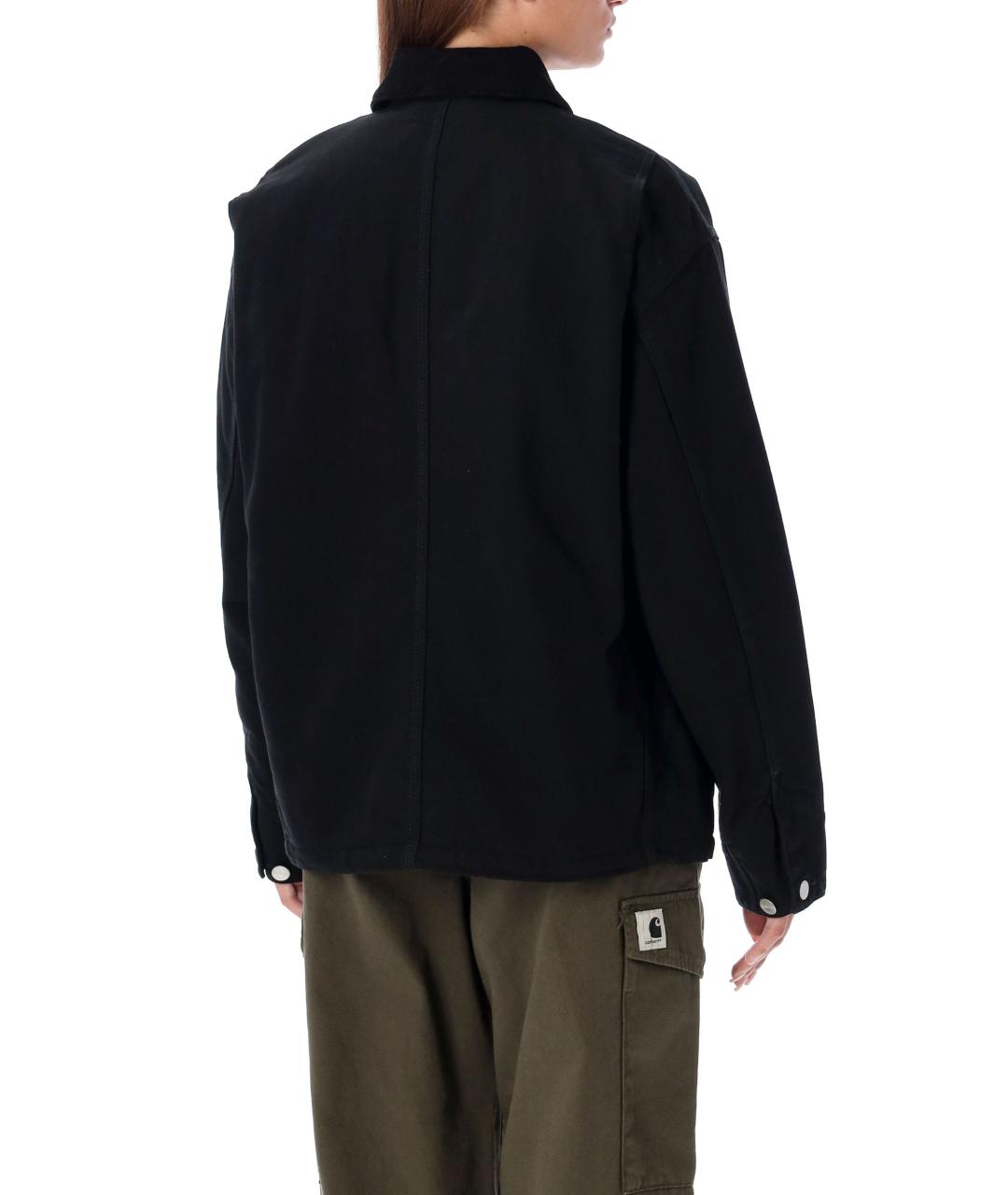 CARHARTT WIP Черная хлопковая куртка, фото 2