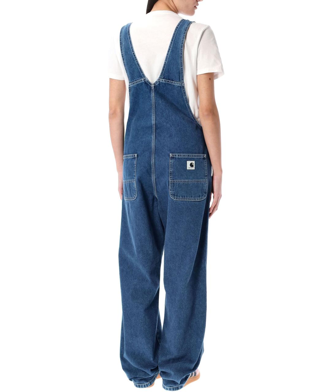 CARHARTT WIP Синий хлопковый комбинезон, фото 2