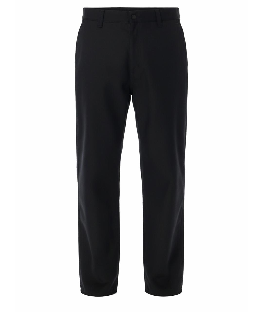 CARHARTT WIP Черные шерстяные повседневные брюки, фото 1