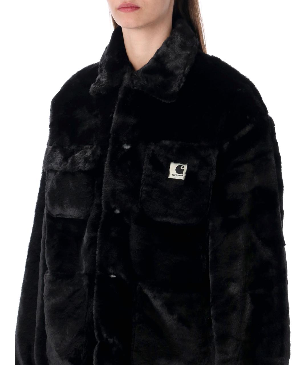 CARHARTT WIP Черная полиэстеровая куртка, фото 3