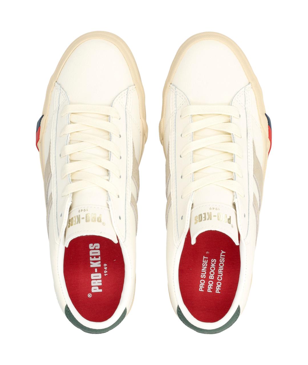 PRO-KEDS Белые кожаные низкие кроссовки / кеды, фото 2