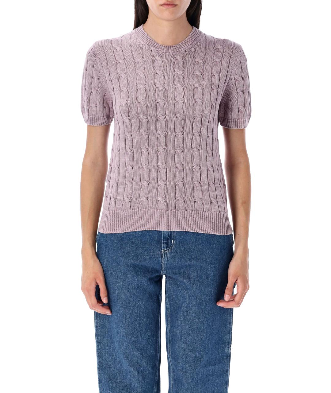 CARHARTT WIP Розовый хлопковый джемпер / свитер, фото 4