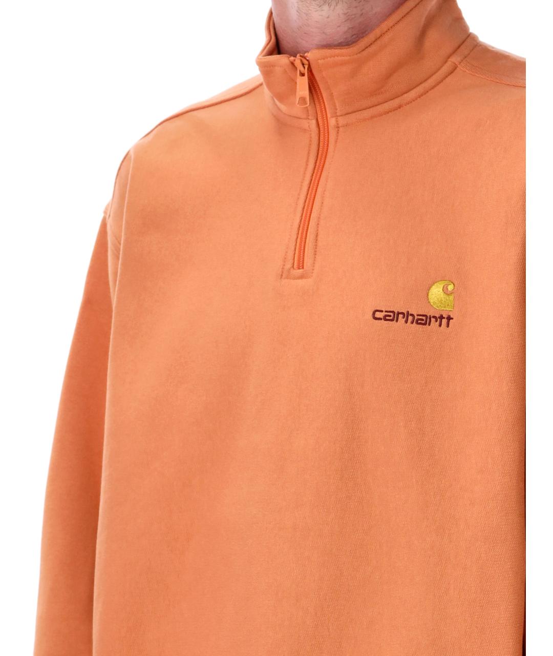 CARHARTT WIP Красный хлопковый джемпер / свитер, фото 3