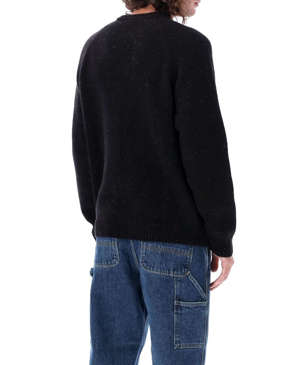 CARHARTT WIP Черный шерстяной джемпер / свитер, фото 4